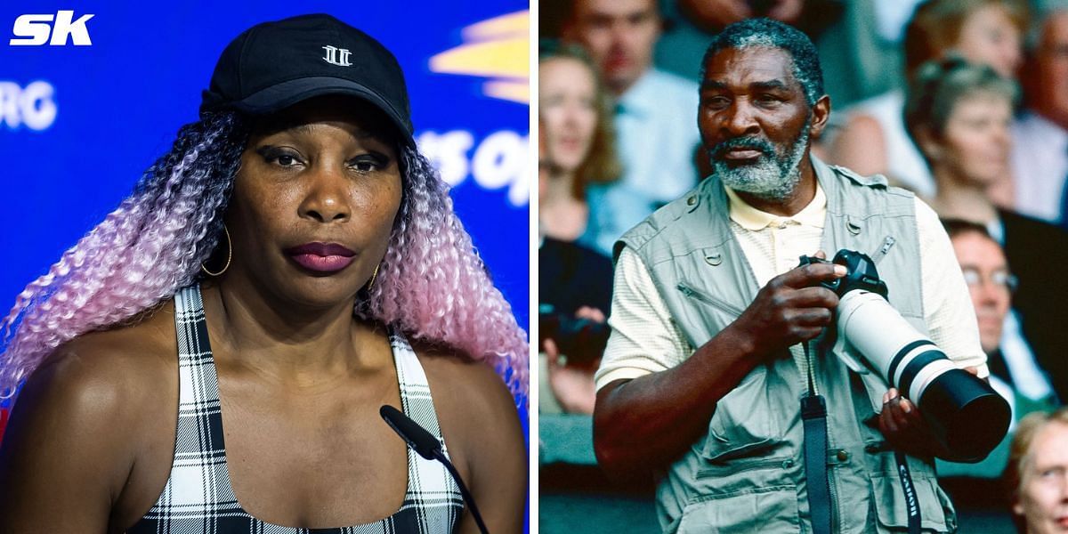 Venus Williams(L) and Richard Williams (Images: Getty)