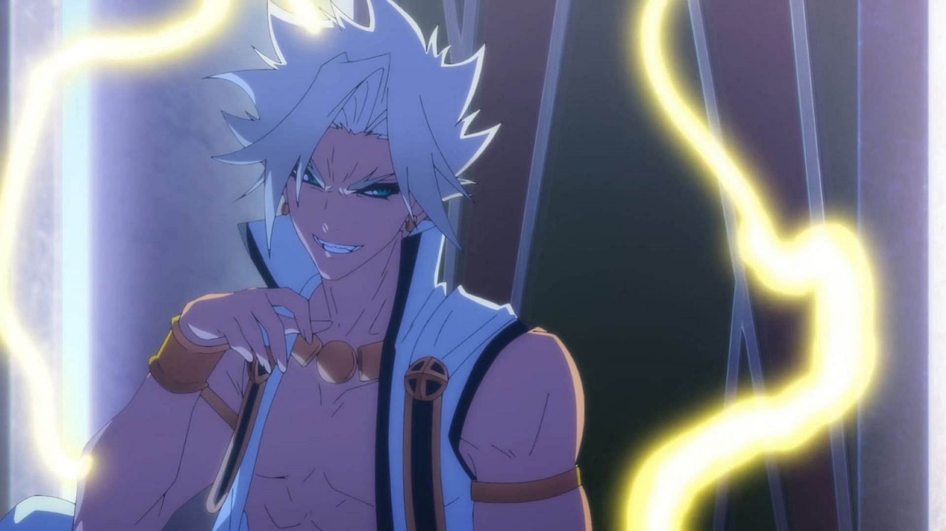 Zeo Thorzeus Reinbolt in the anime (Image via Actas and Bandai Namco Pictures)