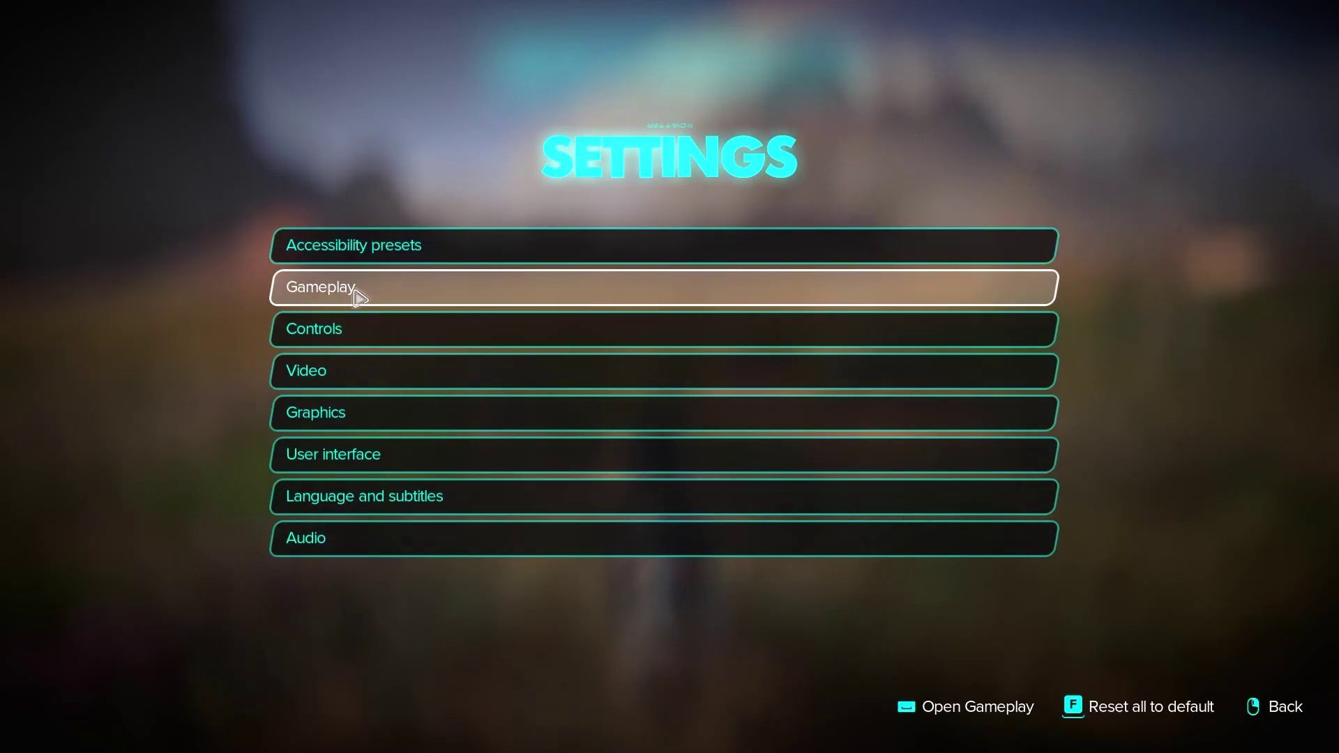 The gameplay tab houses many player-friendly features (Image via Ubisoft)