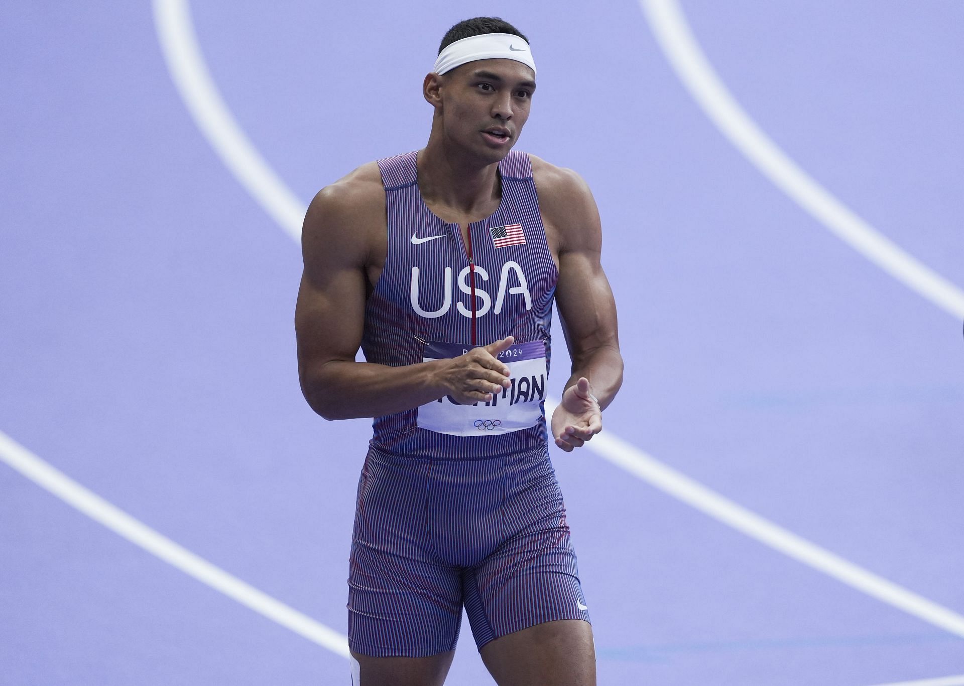 Norman at the 2024 Summer Olympics in Paris (Image via Getty)