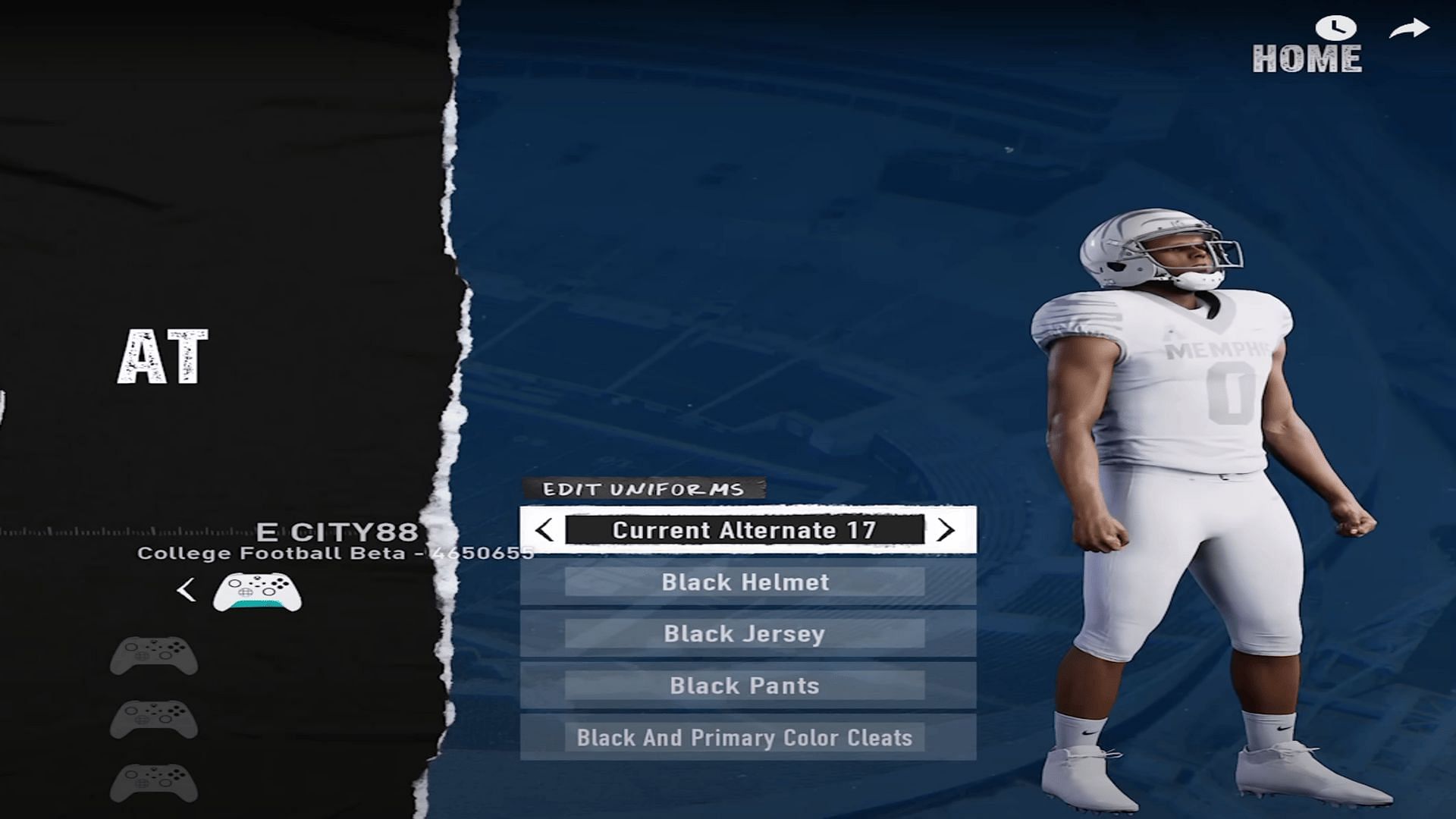 Memphis Jersey, Screenshot via EricRayweather YouTube Channel