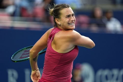 Sabalenka at the National Bank Open 2024 - Day 3 - Source: Getty