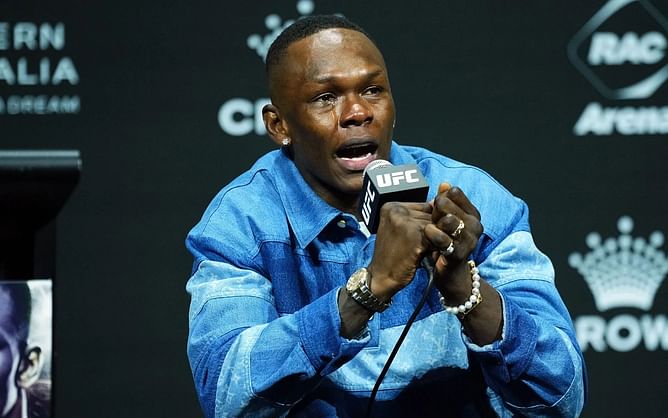 Israel Adesanya shares emotional speech after heated exchange with Dricus du Plessis
