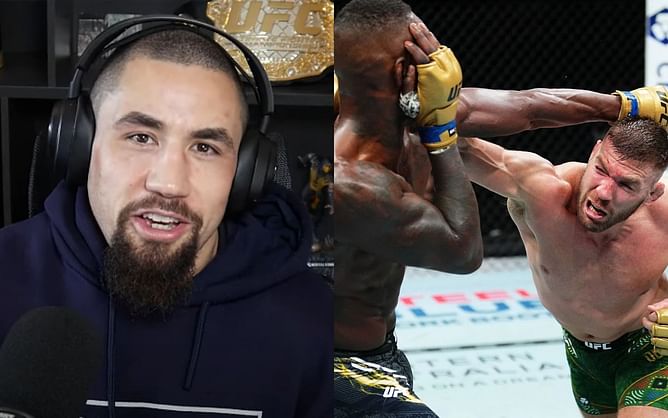 Robert Whittaker struggles to define Dricus du Plessis' fighting style: "He would fit in perfectly in a pub anywhere in Sydney"