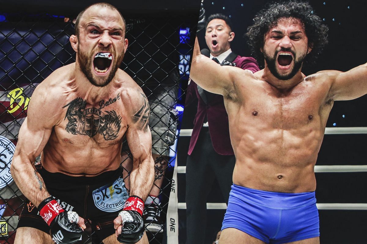 Jarred Brooks (Left) faces Gustavo Balart (Right) at Lumpinee