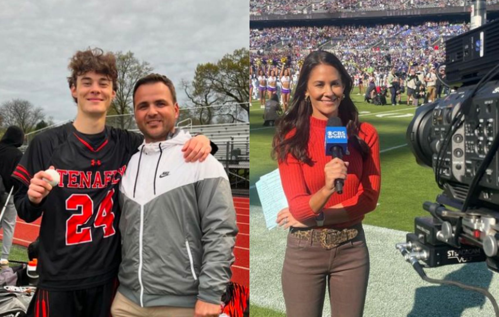 Tracy Wolfson and Dylan Reichel