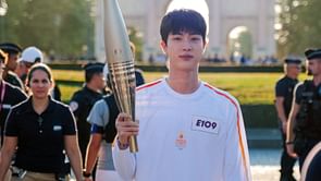"Definitely the man of the moment"— A netizen shares their first-hand experience of BTS' Jin as a torchbearer at the 2024 Paris Olympics