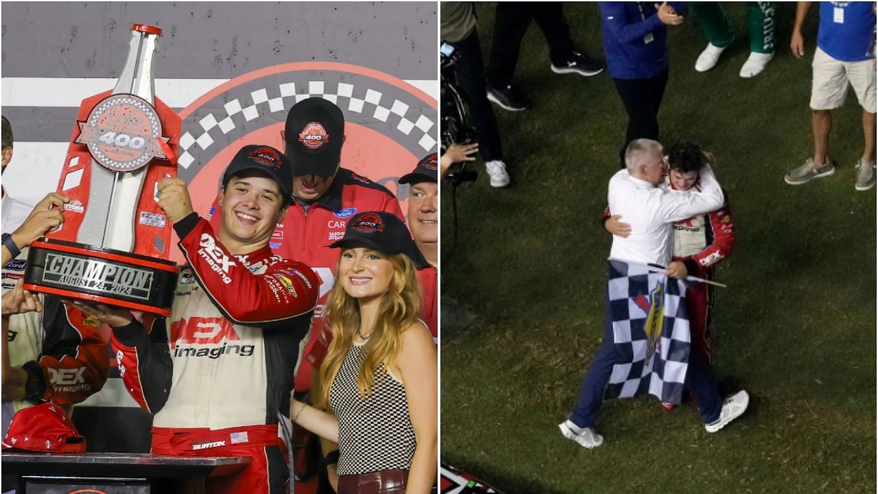 Harrison Burton comments on heartfelt moment with his father after wining his first NASCAR Cup Series race (source: IMAGN)