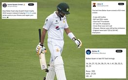 "It's time to go home" - Babar Azam faces the wrath of fans as he fails to score big in 1st innings of PAK vs BAN 2024 2nd Test