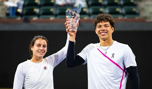 Emma Navarro and Ben Shelton (Image: Getty)