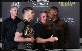 "Stop searching for my willy on the internet" - Dricus du Plessis reacts to Israel Adesanya's NSFW trash-talk