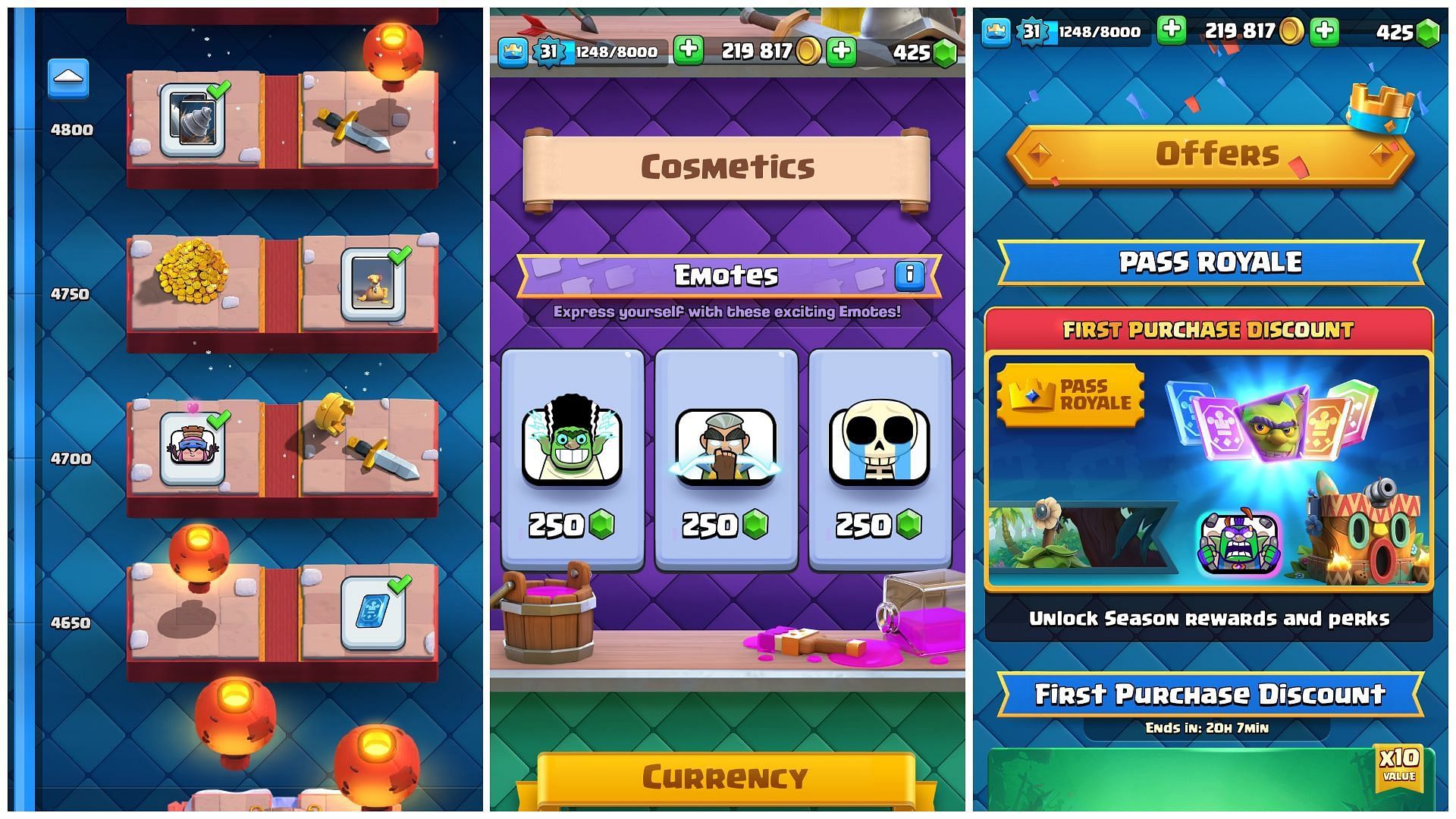 Emotes in Clash Royale