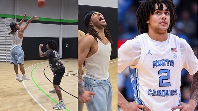 "Bro chose the wrong career": Fans react as Twitch streamer Plaqueboymax beats NBA prospect Elliot Cadeuu in a 1v1