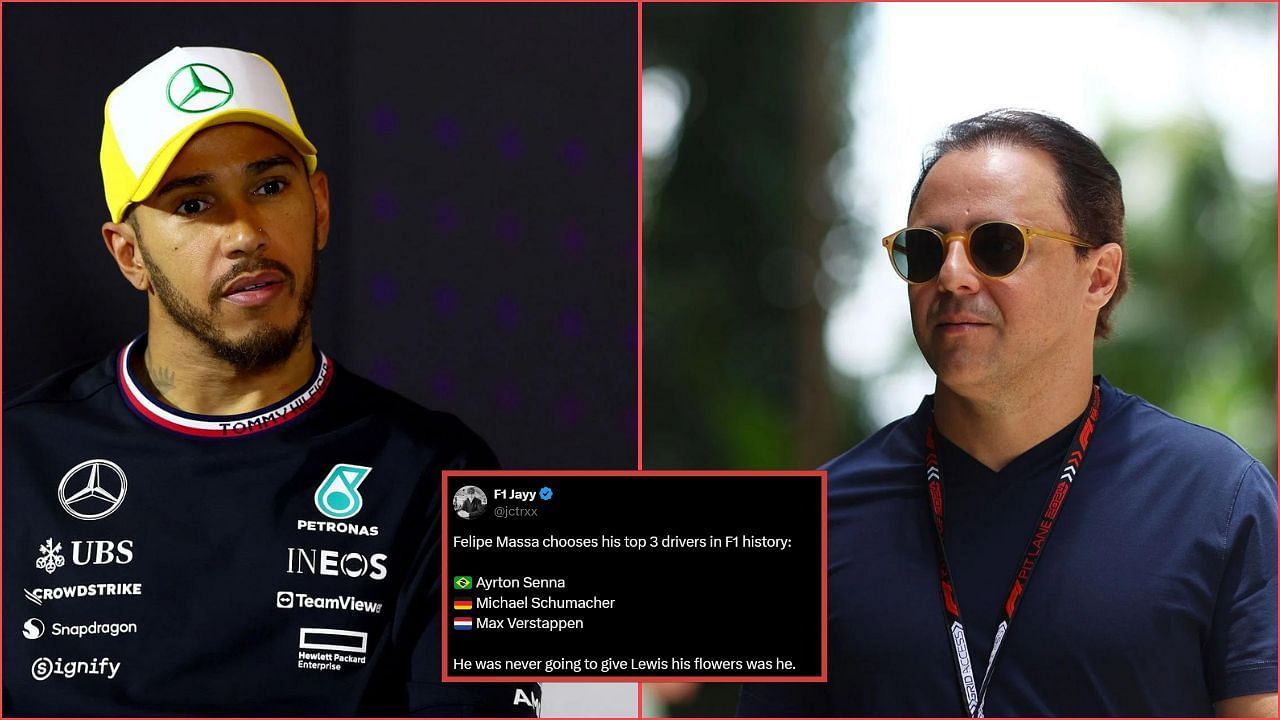 Felipe Massa and Lewis Hamilton. Credit: Getty Images. Fan reaction to Felipe Massa