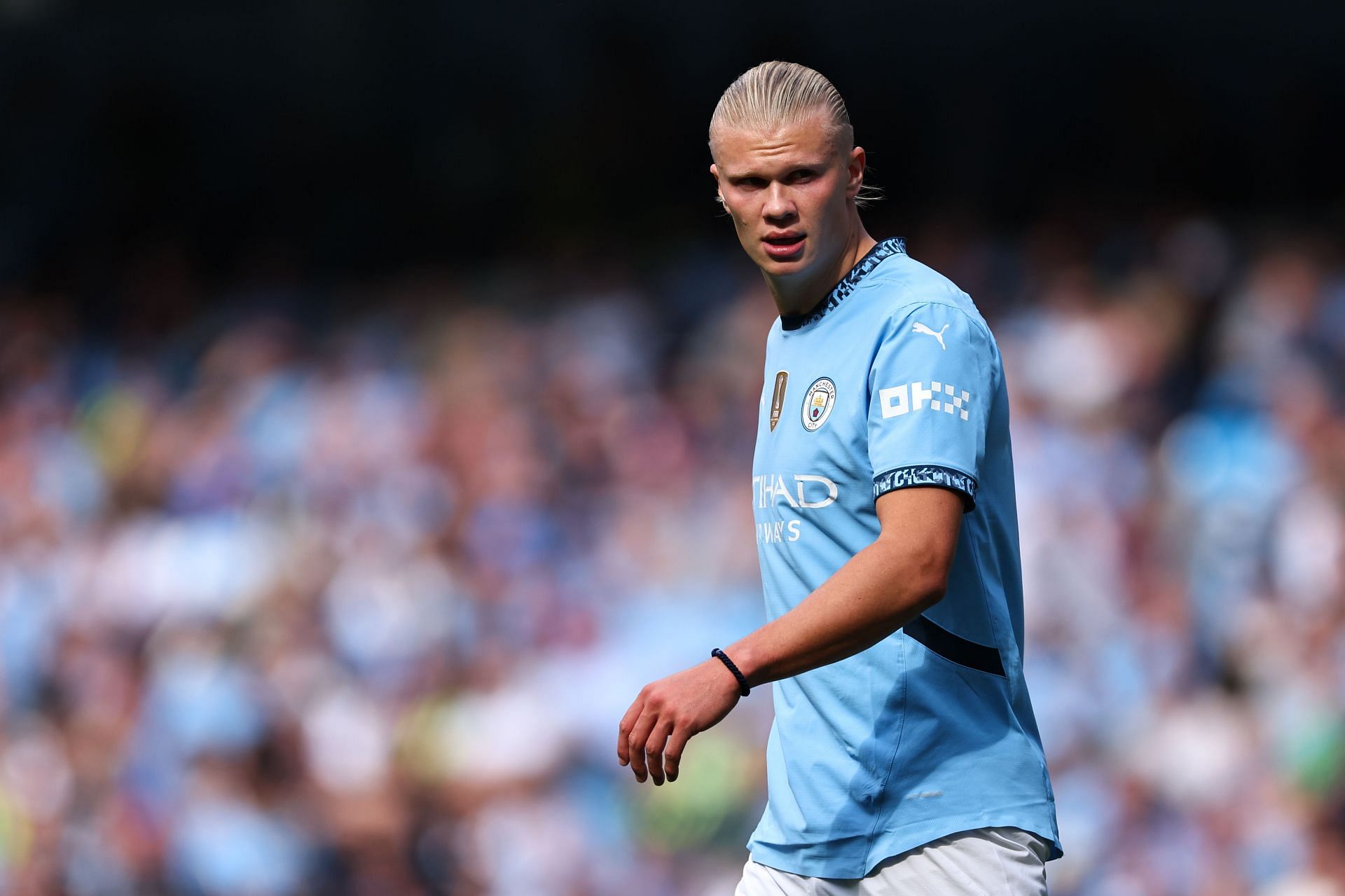 Manchester City striker Erling Haaland