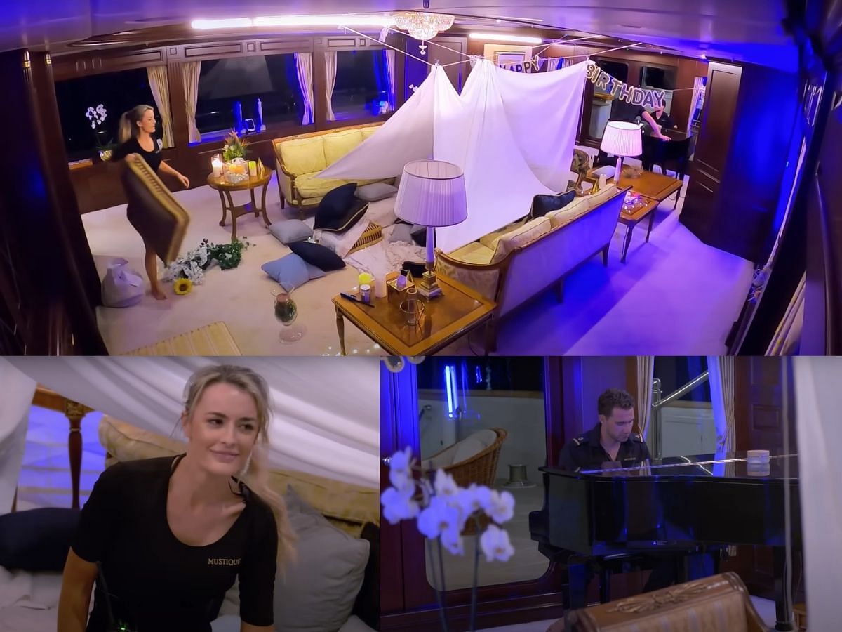 Stills from Below Deck Mediterranean season 9 episode 10 (Images via YouTube/ @Bravo)