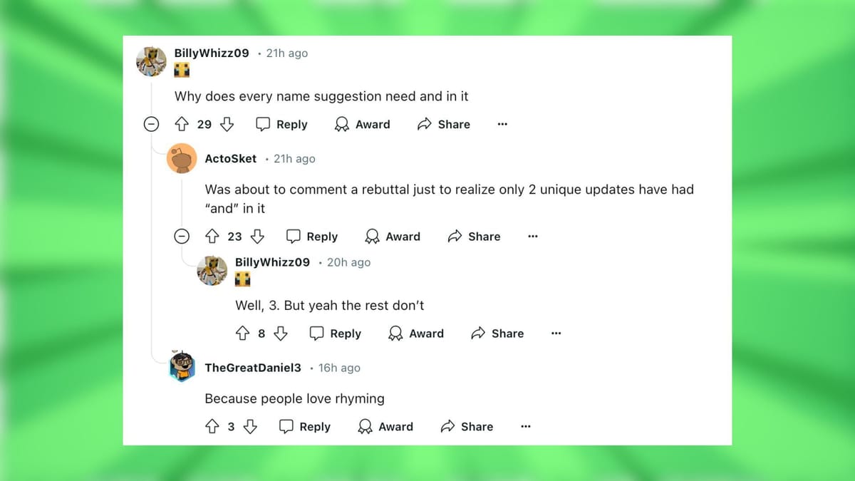 Minecraft Fans Are Coming Up With New Update Names As Mojang Announces