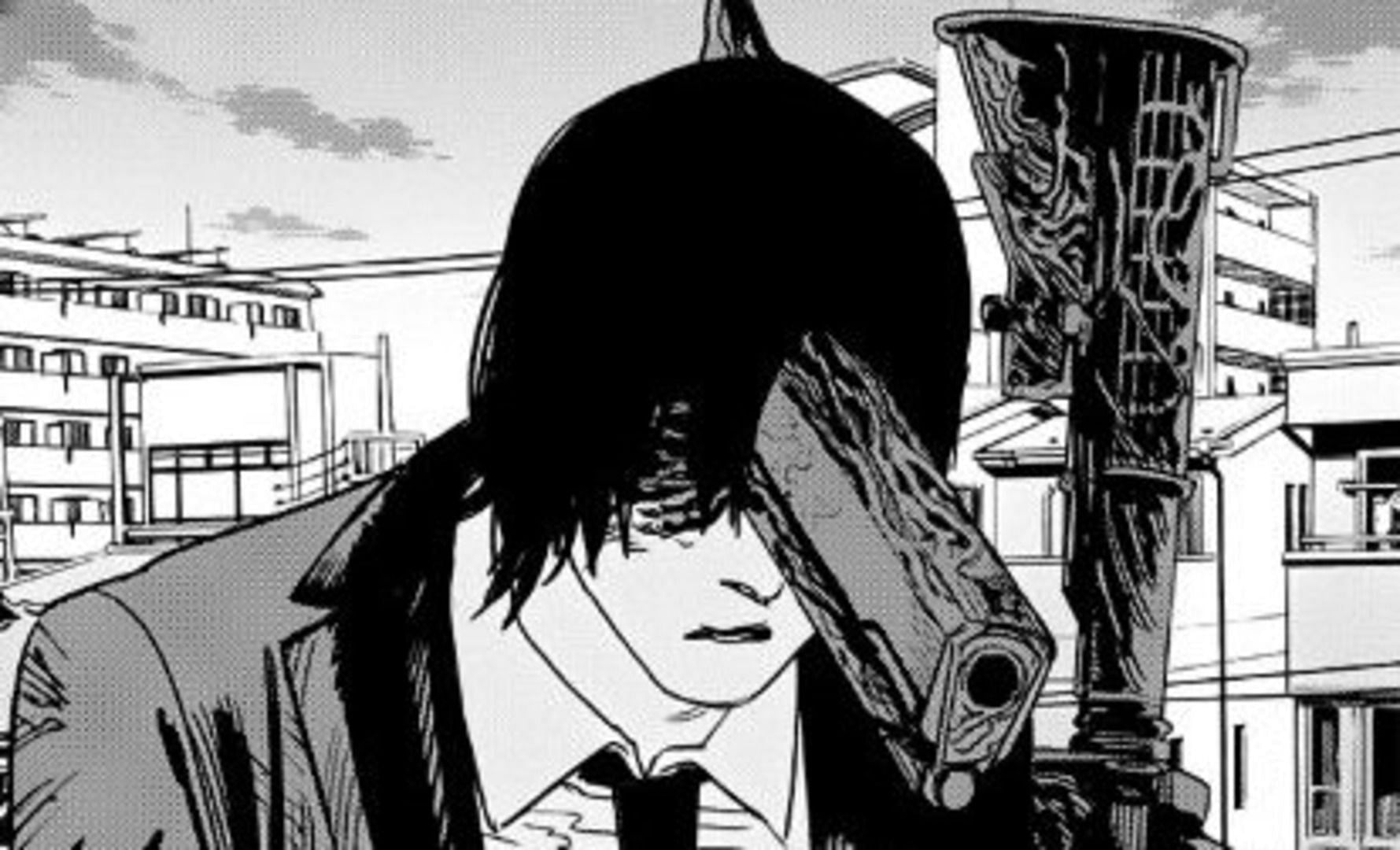 Aki Hayakawa as the Gun Devil (Image via Tatsuki Fujimoto, Viz Media)