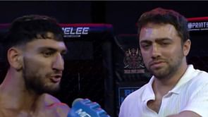 "If I see you, it's on sight!" - Fighter at Mizkif's MMA event threatens HasanAbi live on stream