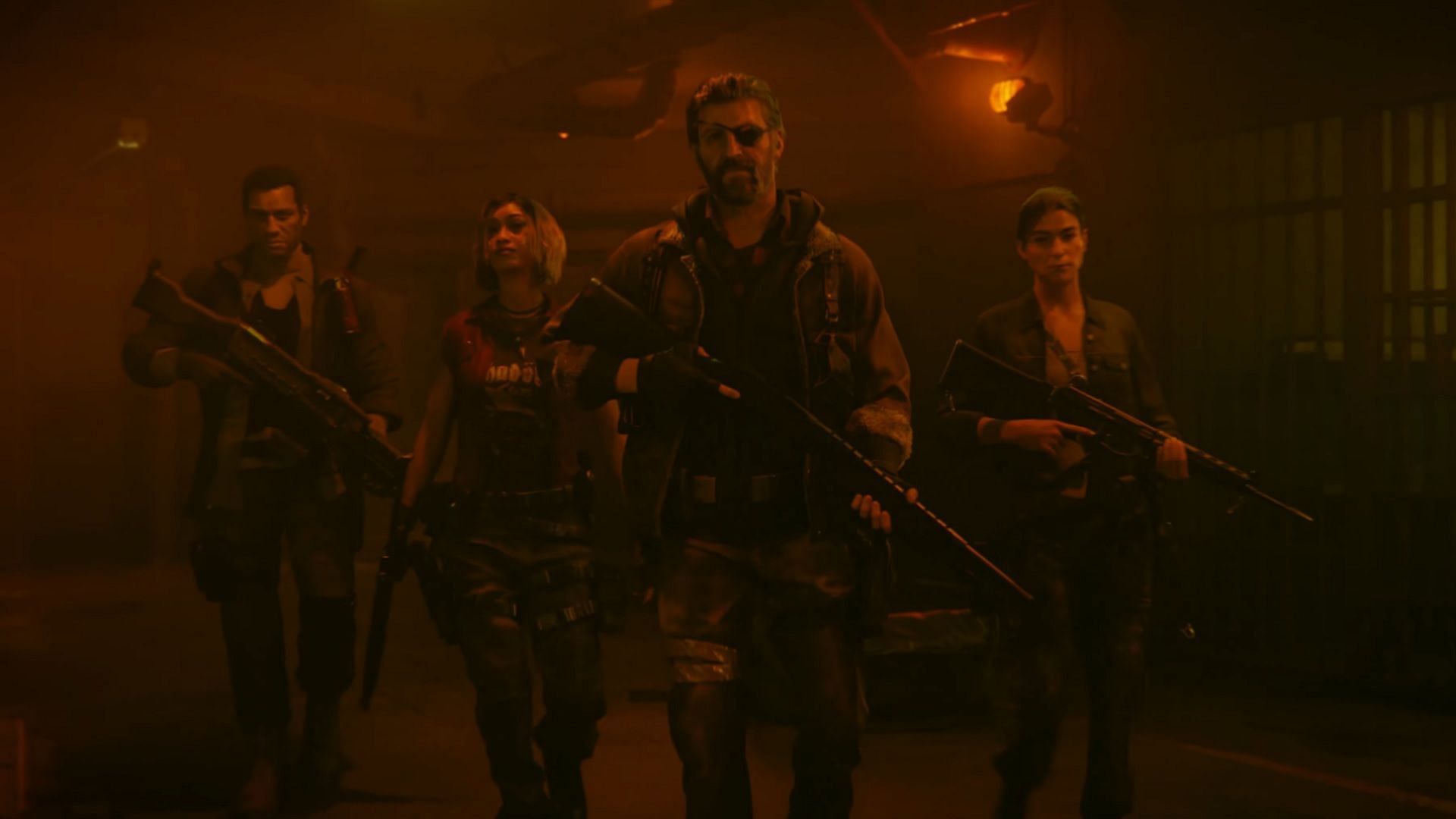 Members of the Terminus Team, as seen in the Black Ops 6 Zombies trailer (Image via Activision)