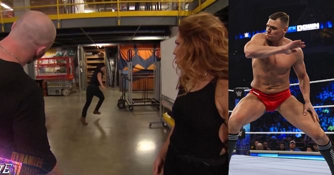 Gunther's former opponent reacts after running away from Jon Moxley and Marina Shafir on AEW Dynamite