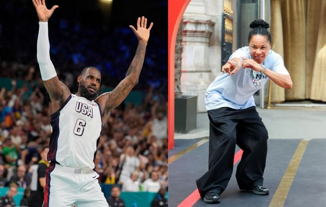 “Onto quarterfinals fellas”: 3x champ Dawn Staley cannot keep calm as Team USA clinches electrifying win over South Sudan during 2024 Paris Olympics