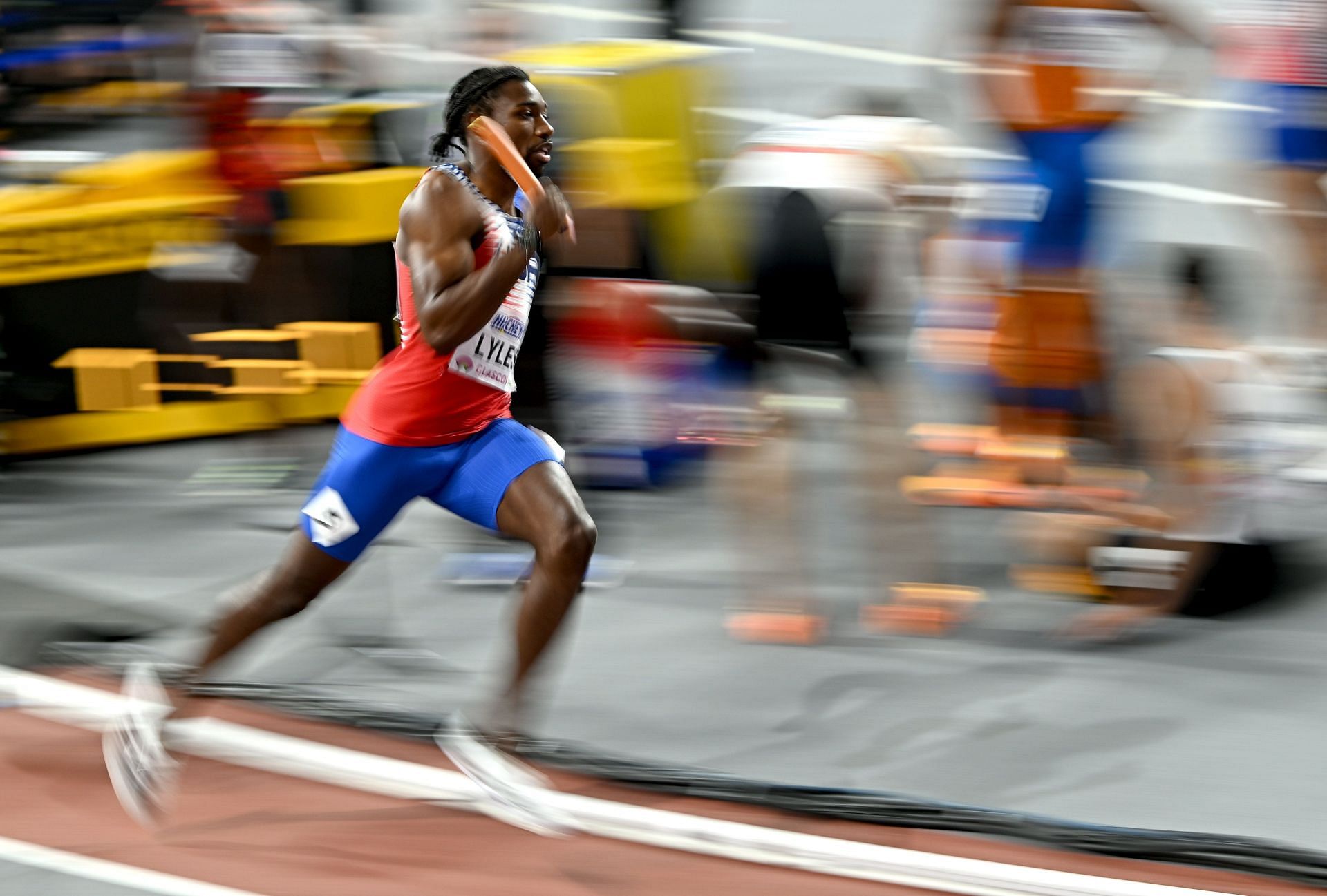 Noah Lyles&#039; past 400m performances (Image Source: Getty)