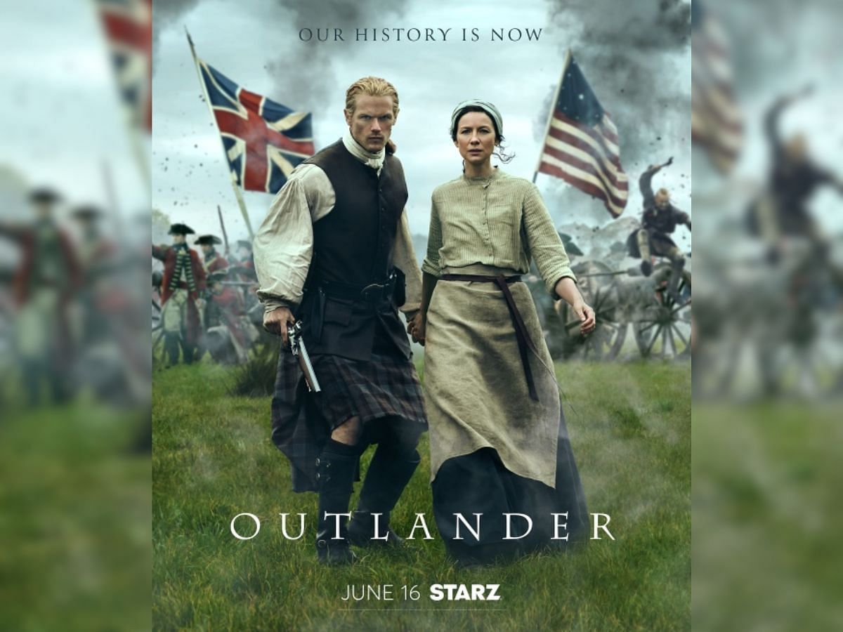 Official Poster for Outlander (Image via Netflix)