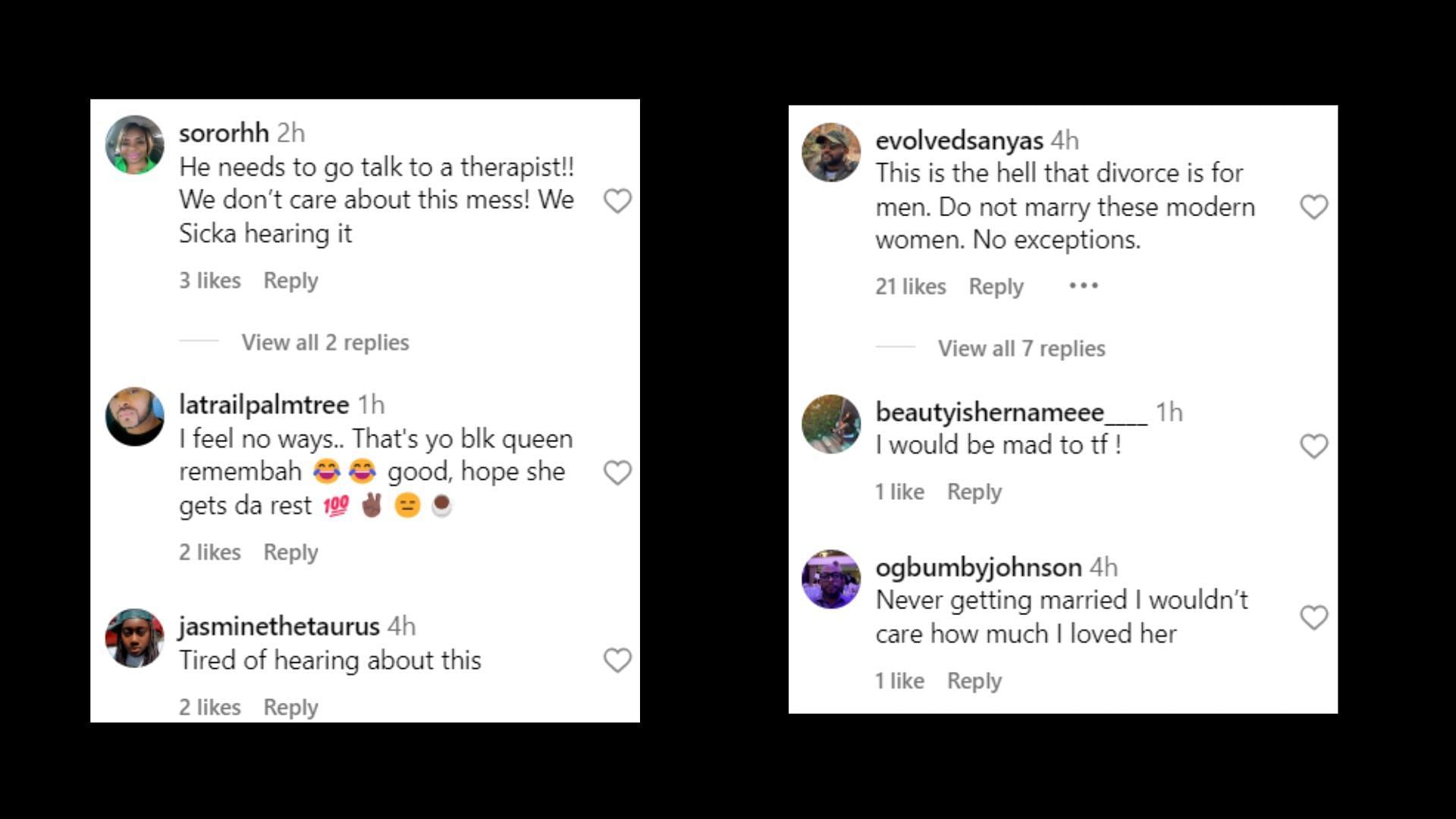 Users react on social media (Images via Instagram/theshaderoom)