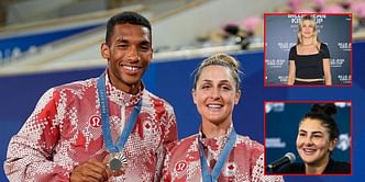 Eugenie Bouchard, Bianca Andreescu celebrate Canada's Felix Auger-Aliassime & Gabriela Dabrowski's mixed doubles bronze medal at Paris Olympics