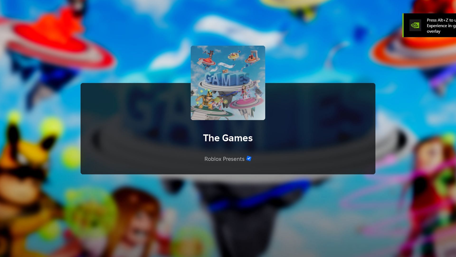 Roblox The Games