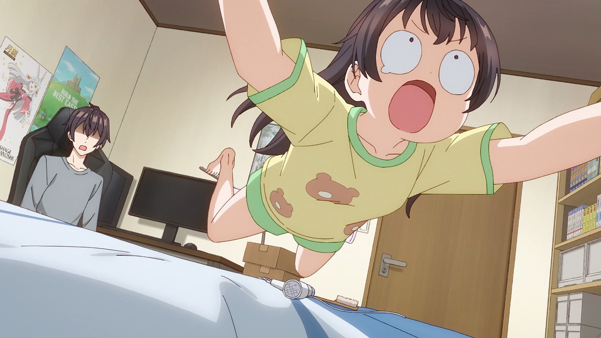 Yuki Suou throws tantrums in the episode (Image via Doga Kobo)