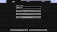 Commands are off by default in Java (Image via Mojang)
