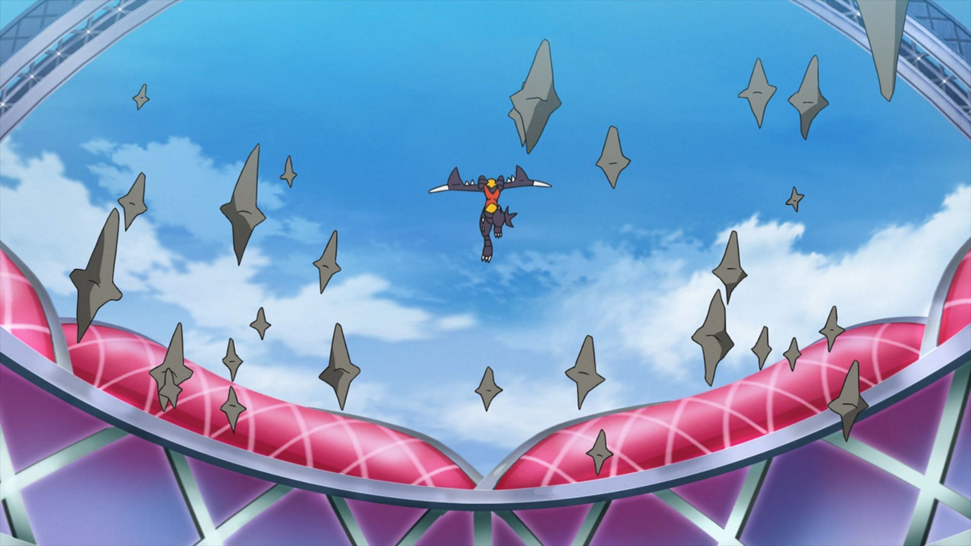 A screenshot from the anime (Image via The Pokemon Company)