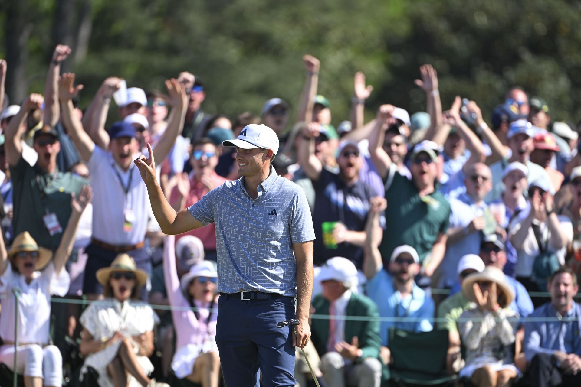 Ludvig &Aring;berg finished solo runner-up at the Masters Tournament (Image Source: Getty)