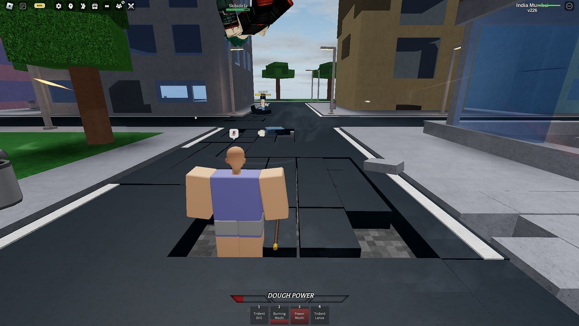 Power Mochi gameplay screenshot (Image via Roblox)