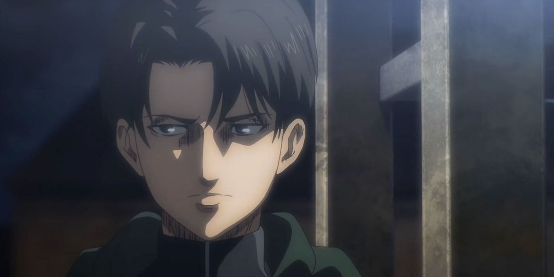 Levi Ackerman as seen in anime (Image via MAPPA)