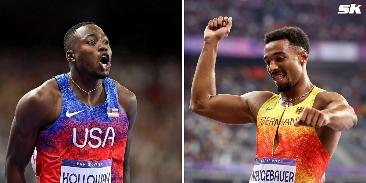 Grant Holloway and Leo Neugebauer are among the top athletes to watch out for at ISTAF Berlin 2024. PHOTO: Both from Getty Images