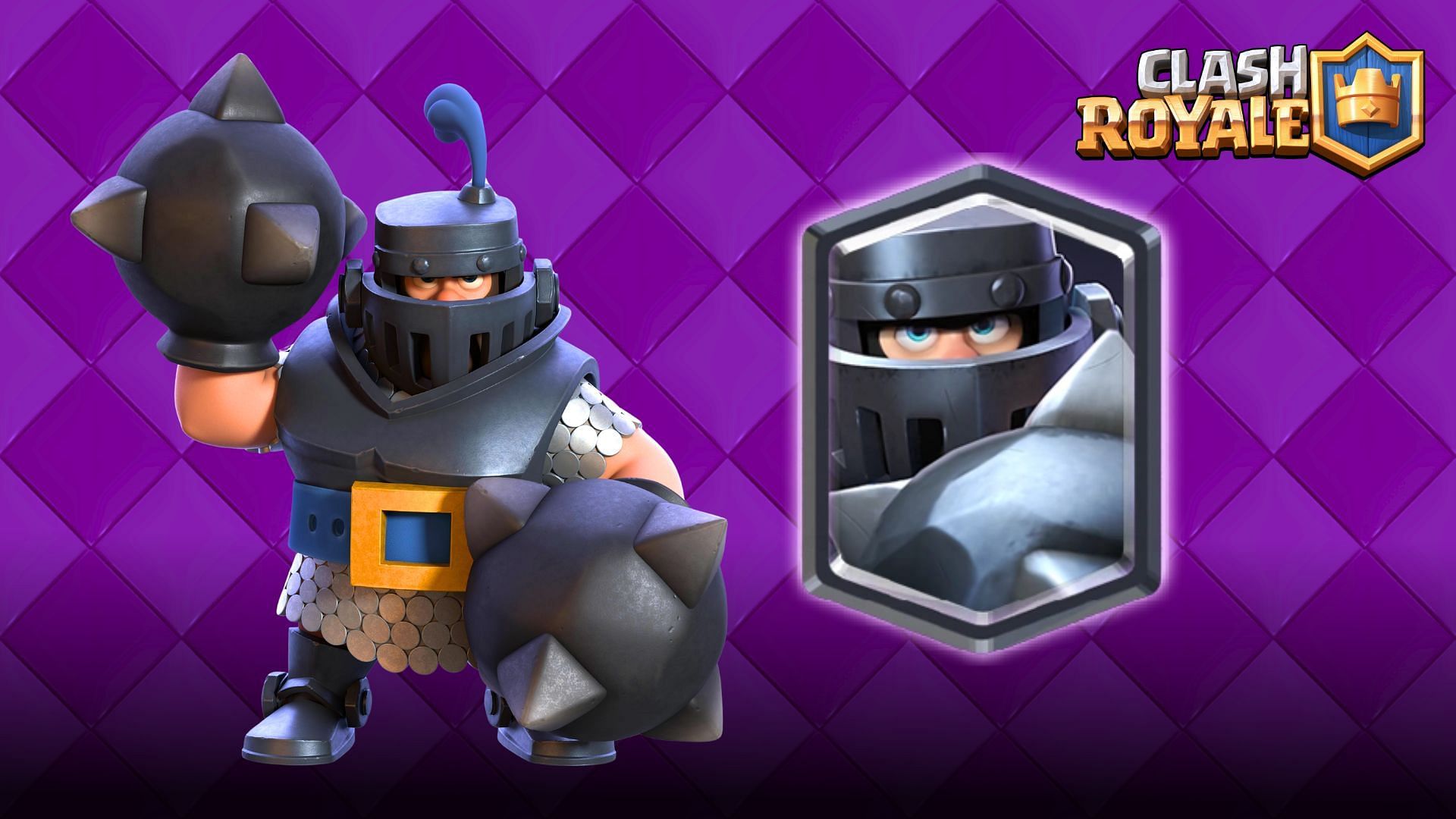 Mega Knight in Clash Royale (Image via Supercell)