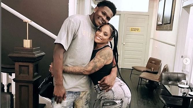 "My baby starts fourth grade tomorrow": Anthony Edwards' girlfriend Jeanine Robel proud of son Krue's academic progress