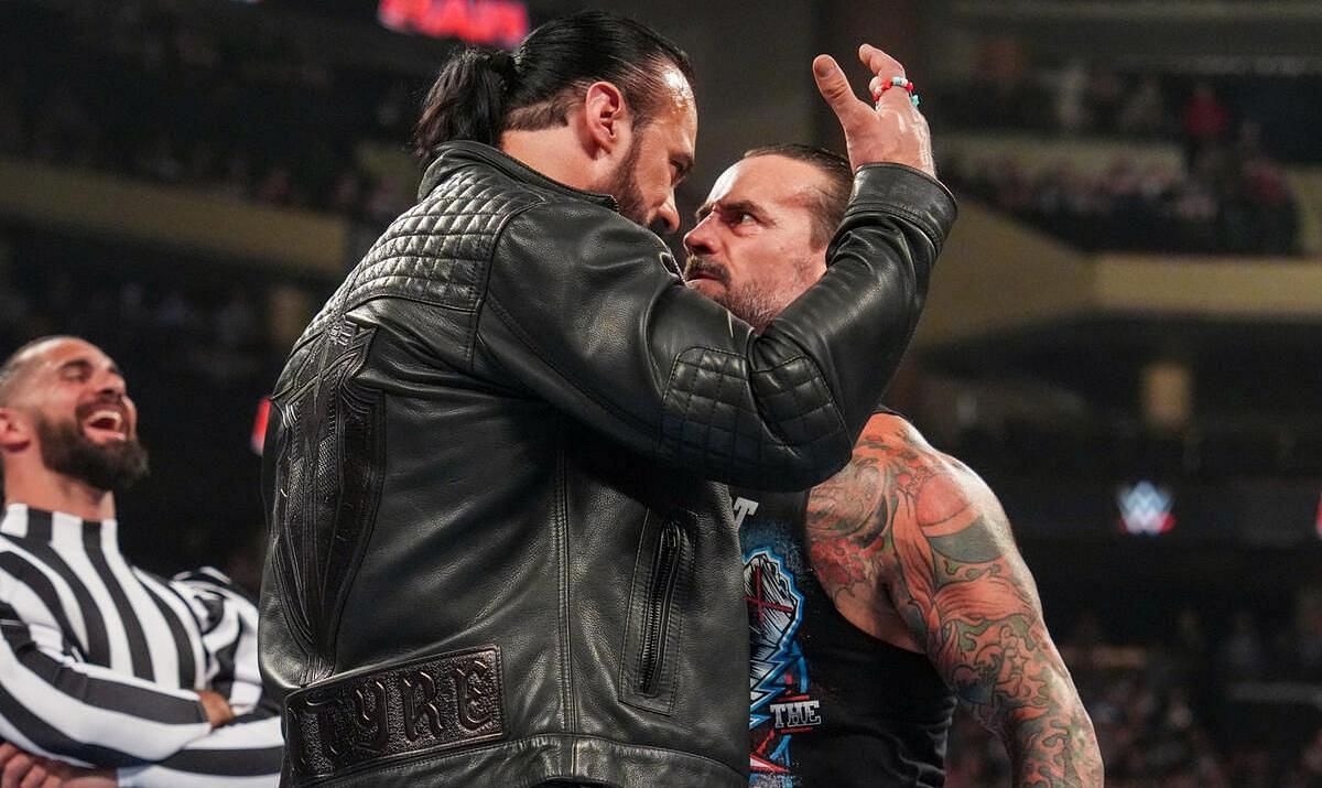 Drew McIntyre and CM Punk face off on WWE RAW [Image source: wwe.com]
