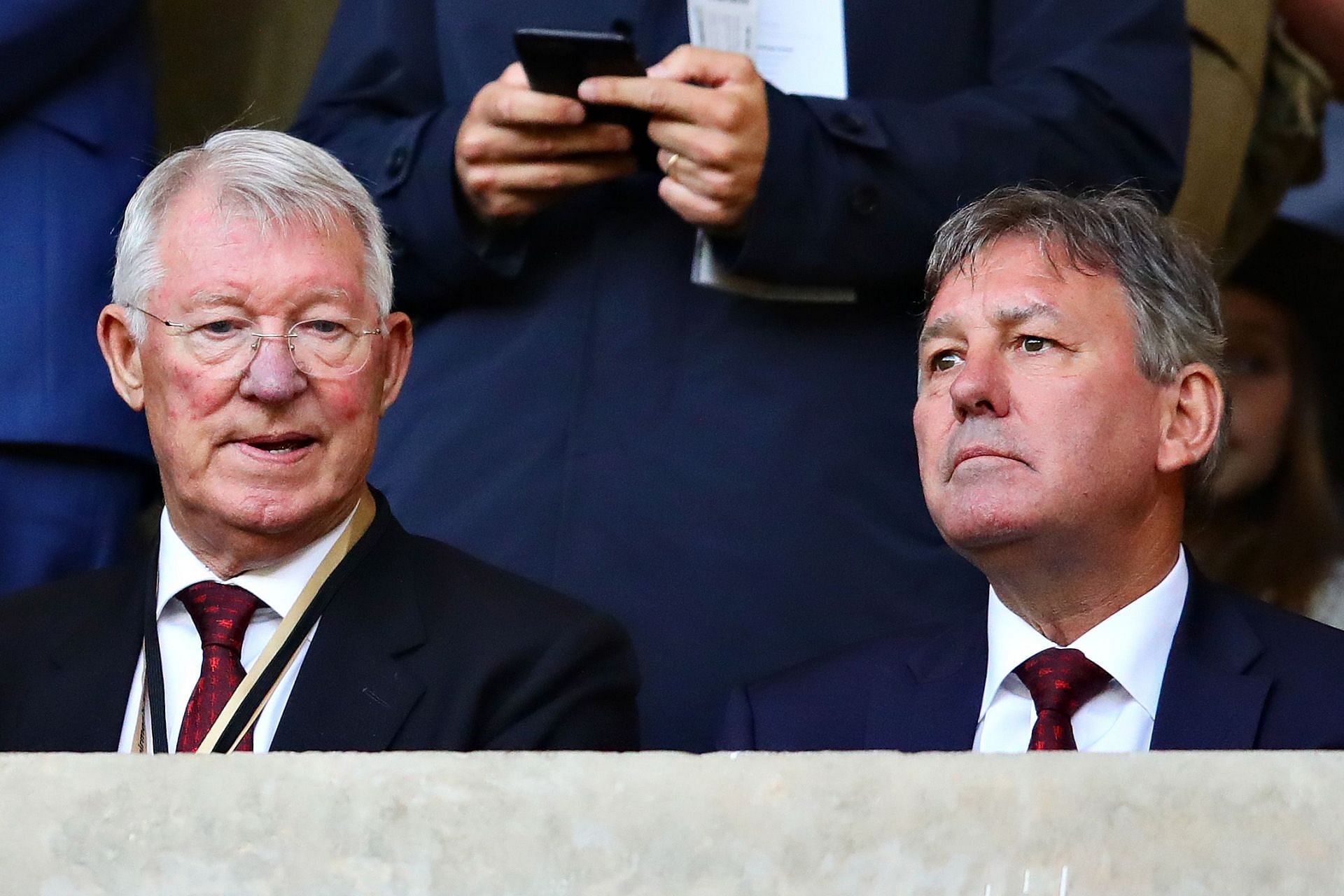 Bobby Robson (right) was surprised by Danny Welbeck's departure (Image - Getty)