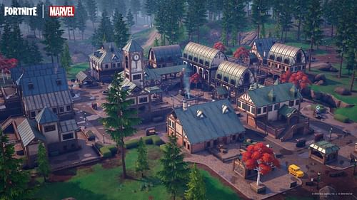 Doomstadt is a new location in Fortnite Chapter 5 Season 4 (Image via Marvel Comics)