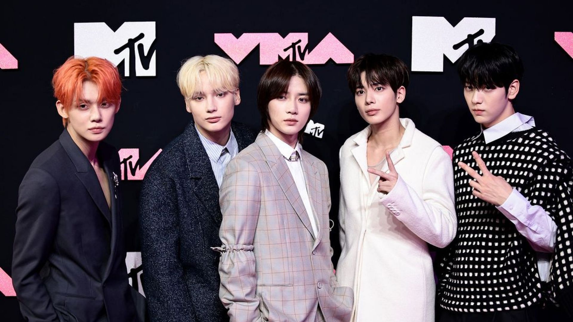 TXT at the MTV VMAs 2023 (Image via Instagram/@mtv)