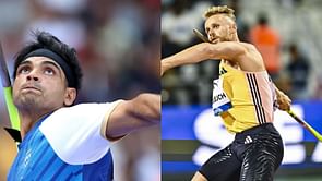 Paris 2024 Olympics Javelin Throw: Neeraj Chopra vs Jakub Vadlejch head-to-head record