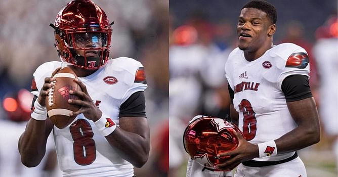 "I would’ve been carted off the field": Former Louisville QB Lamar Jackson reacts to jaw-dropping scrimmage play that left defender with an ACL injury