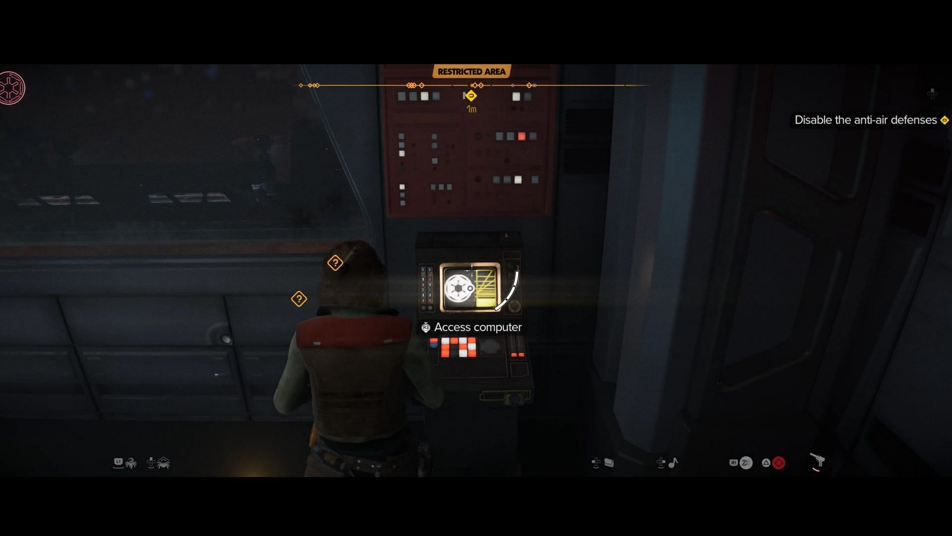 Just disable the turbo lasers, and get out of this base (Image via Ubisoft)