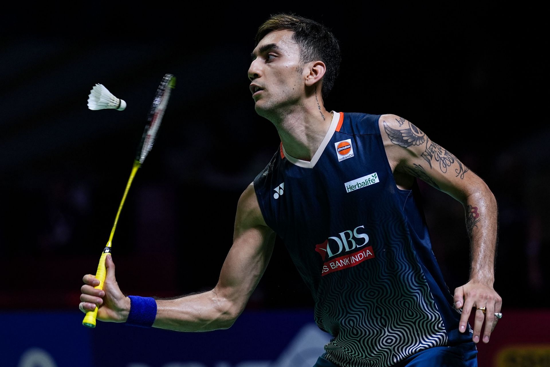 India&#039;s Lakshya Sen fell in a closely fought bronze medal match in Paris (IMAGE: GETTY)