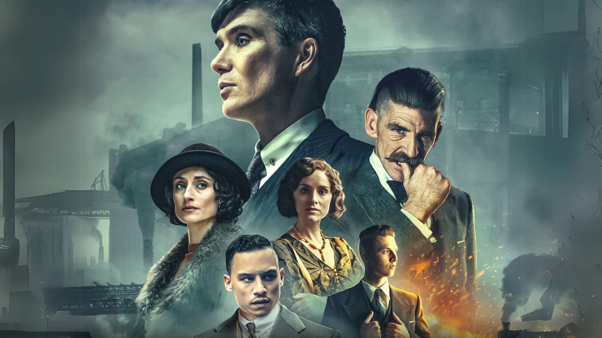 The cast of Peaky Blinders (Image via Netflix)