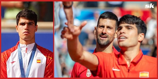 "It was a difficult moment": Carlos Alcaraz rues missed 'opportunities' in Olympic final loss to Novak Djokovic, questions future chance at gold medal
